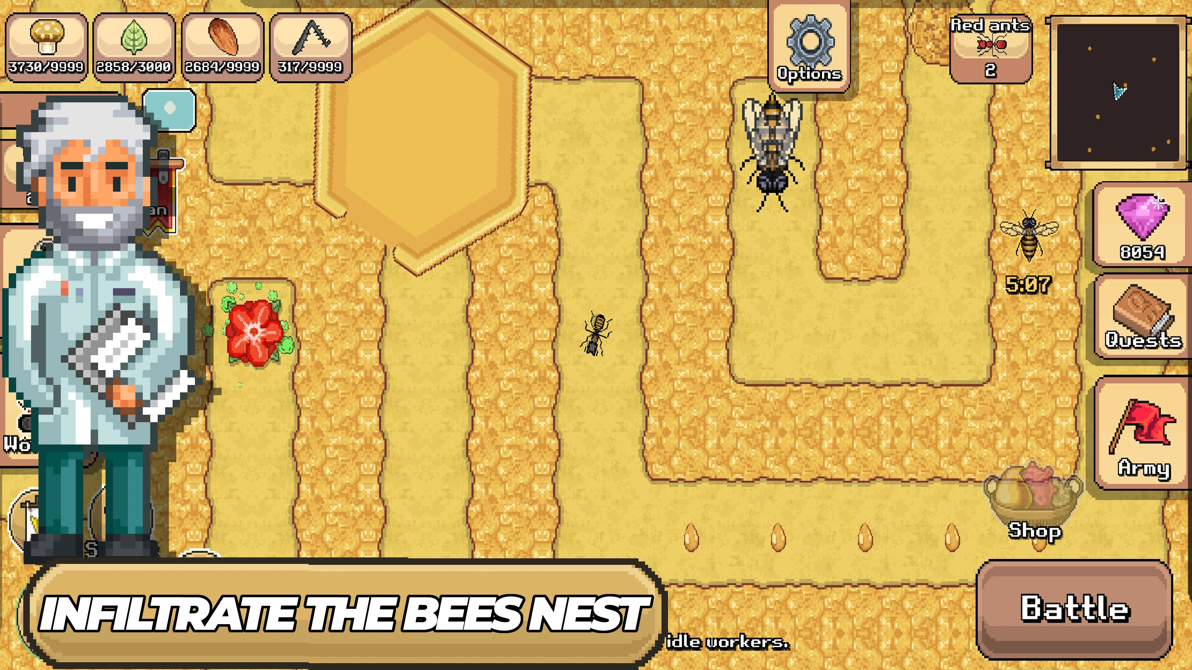 Pocket Ants: Colony Simulator screenshot